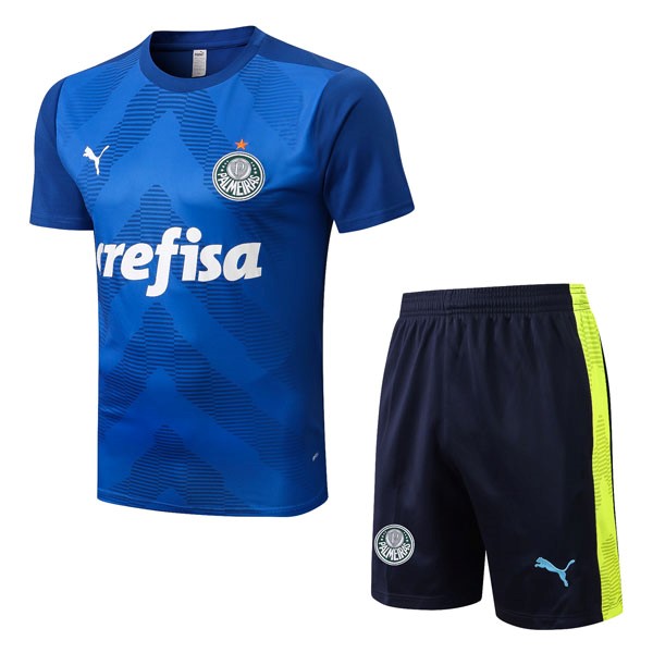 Trainingsshirt Palmeiras Komplett-Set 2022-2023 Blau